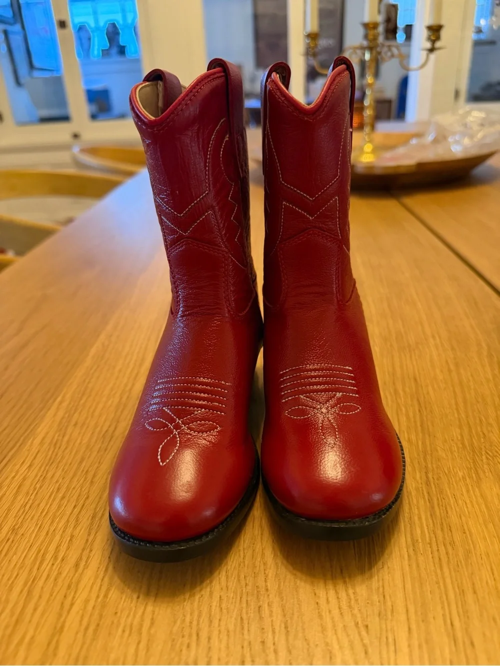 Old West bold red